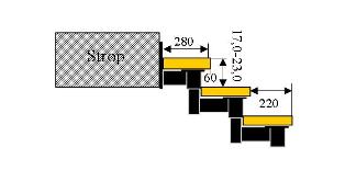 Stopień Moreno 220 L 90 jpg